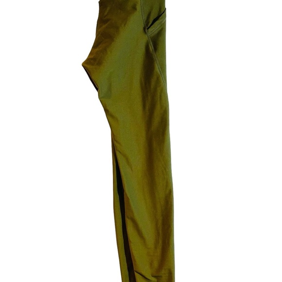 🌿♻️🇨🇦⚜️ORAKI Ecomove High Waist Leggings Kaki Pockets Small LIKE NEW🇨🇦⚜️♻️🌿 - Picture 4 of 9
